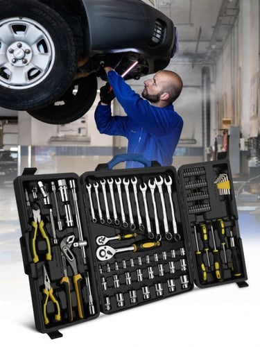 شنطة عدة متنوعة 110 قطعة GOOD KING