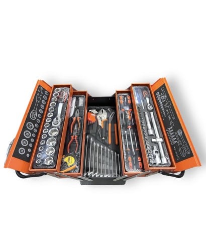 شنطة عدة حديد مشكلة 85 قطعة SRUNV