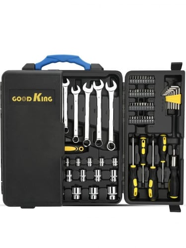 شنطة عدة متنوعة 110 قطعة GOOD KING