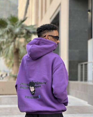FIFTYPERCENT PURPLE HOODIE