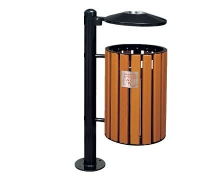 External trash bin