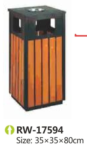 External trash bin