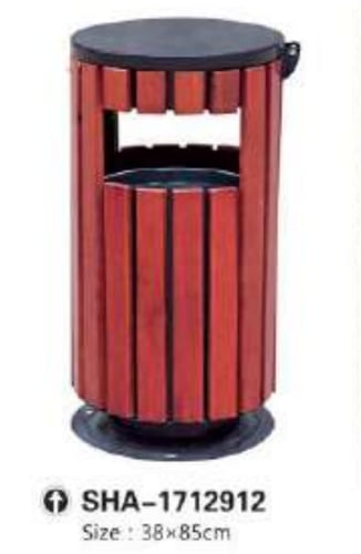 External trash bin