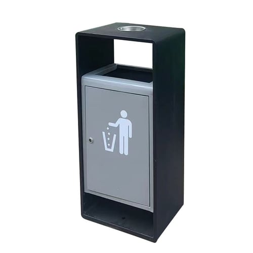 External trash bin