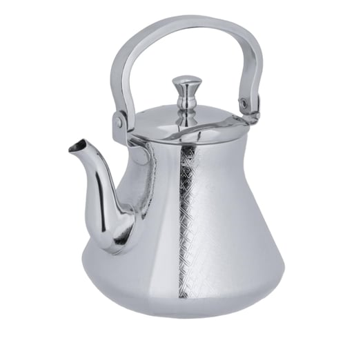 طقم غلايات شاي ستيل 3 قطع من السيف - لون كروم