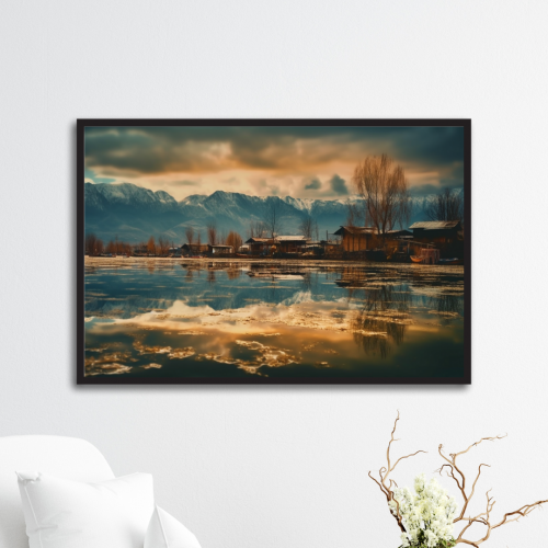 لوحة جدارية كنفاس مطبوعة - منظر طبيعي