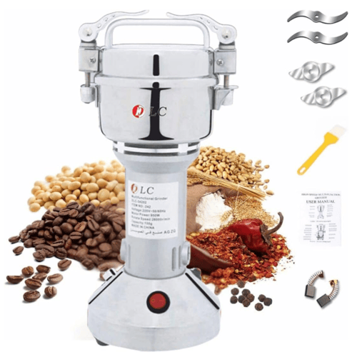 مطحنة قهوة كهربائية ستيل متعددة الوظائف من دي ال س...