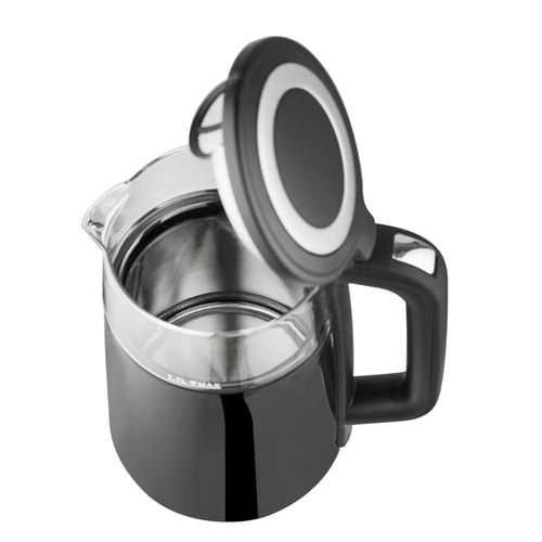 غلاية كهربائية زجاجية ذكية بشاشة عرض رقمية من كولي...