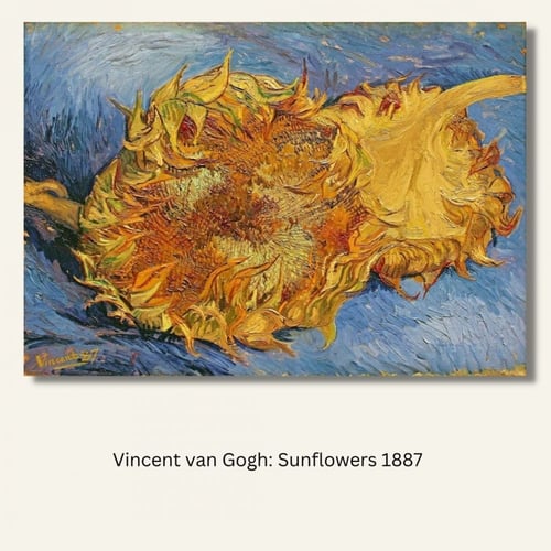 لوحة جدارية كلاسيكية مطبوعة ومغلفة بالزجاج - الفنا...