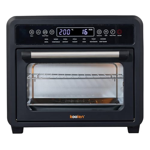 فرن وقلاية هوائية 2 في 1 مع ملحقات من كولين - سعة...