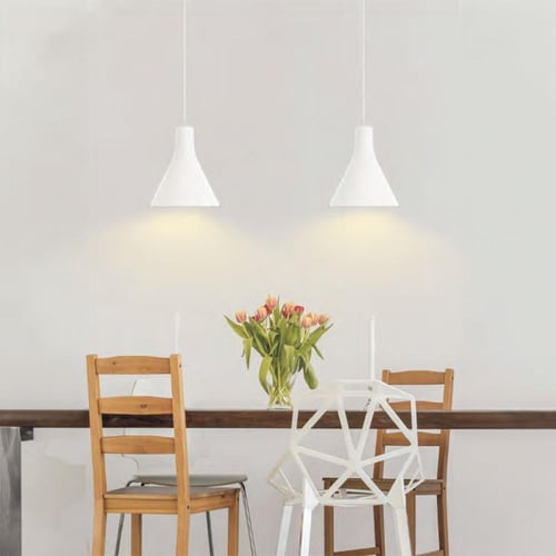 انارة سقف معلقة المنيوم تصميم مودرن - لون اسود