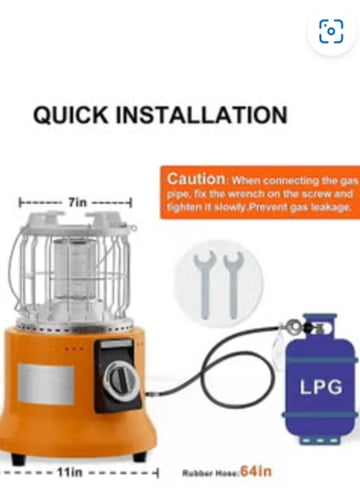 دفاية مع طباخ Camping Family من دي ال سي