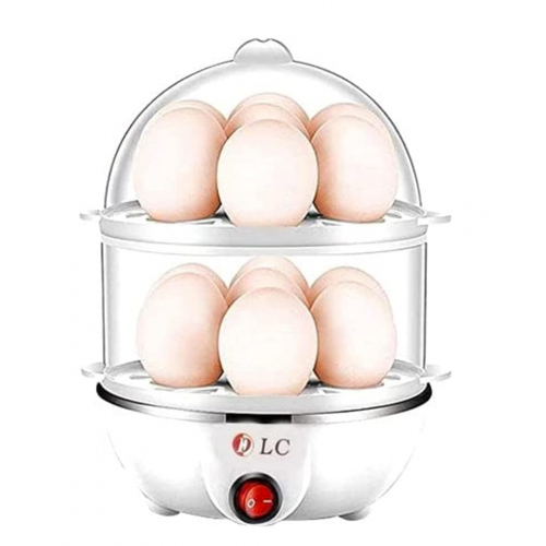 جهاز سلق البيض بالبخار من دي ال سي - 350 واط - لون...