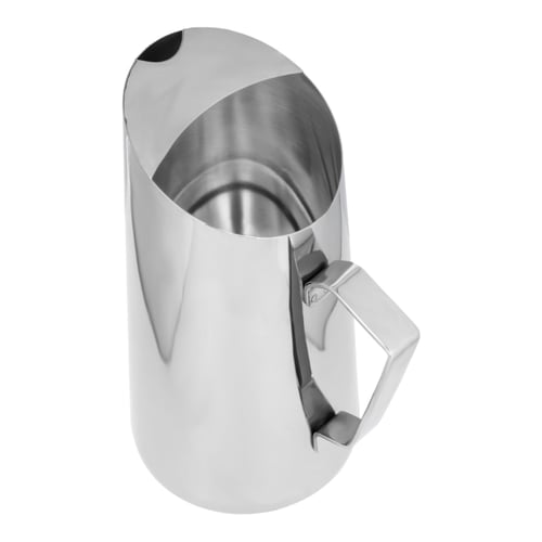 ابريق ستيل بمقبض حلقي متين من السيف -لون فضي - متو...