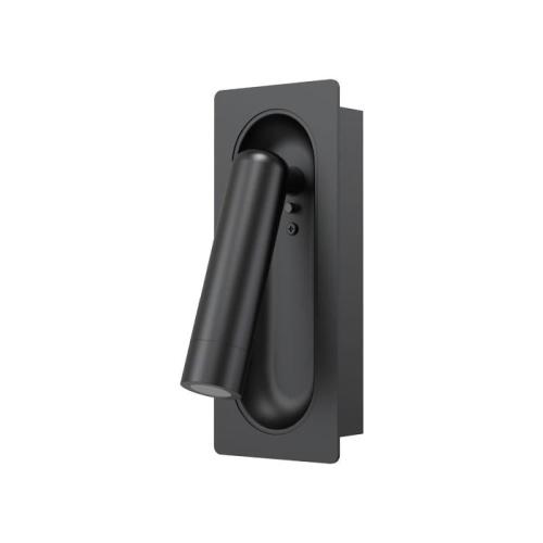 إنارة جدارية فنادق دفن كشاف قراءة لون اسود