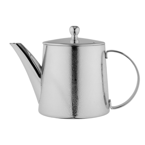 غلاية شاي استيل من السيف - لون فضي - متوفرة بسعتين