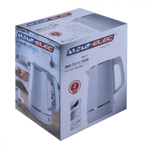 غلاية كهربائية مزدوجة الجدار من السيف -سعة 1.7 لتر...