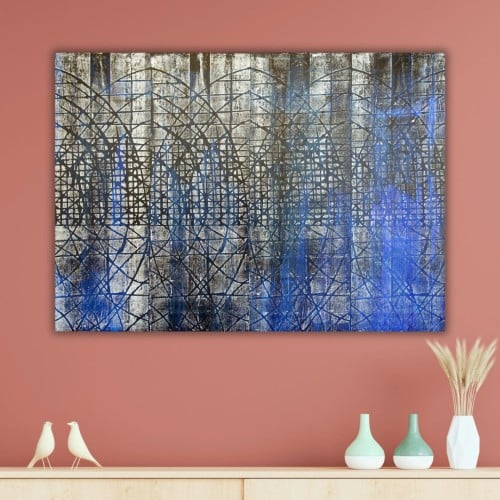 لوحة جدارية فنية مطبوعة - فن تجريدي