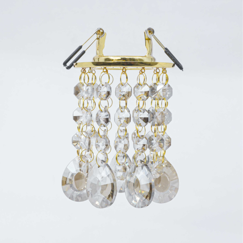 كشاف سبوت كريستال - لون الاطار ذهبي