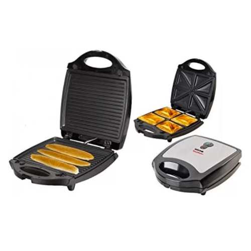 سخان ساندويش وتوستر حجم كبير من هوم ماستر - 920 وا...