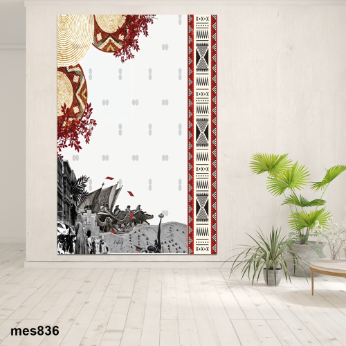 لوحة جدارية مطبوعة فنية وديكور - التراث الخليجي ال...