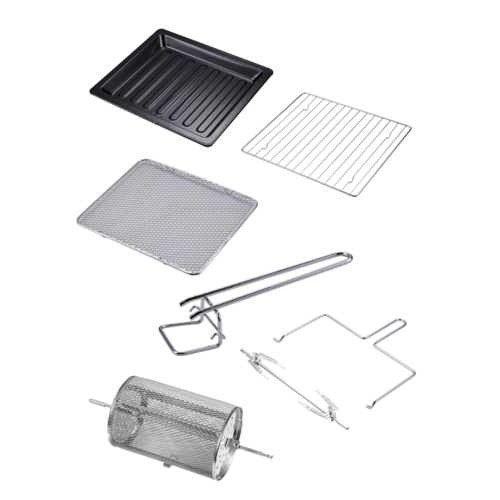 فرن وقلاية هوائية 2 في 1 مع ملحقات من كولين - سعة...