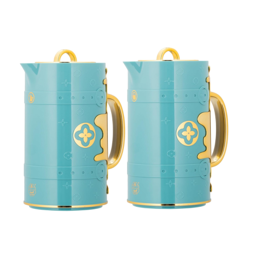 طقم ترمس حراري للقهوة والشاي من السيف - سعة 1 لتر...