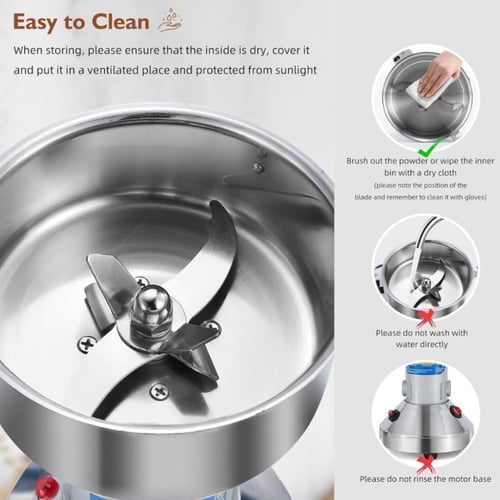 مطحنة قهوة كهربائية ستيل متعددة الوظائف من دي ال س...