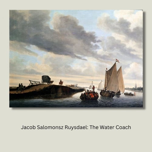 لوحة جدارية كلاسيكية مطبوعة ومغلفة بالزجاج - الفنا...