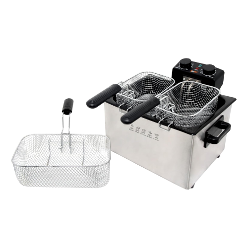 قلاية زيت كهربائية عميقة من كولين - سعة 5 لتر - 20...