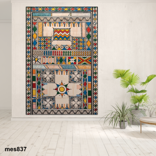 لوحة جدارية مطبوعة فنية وديكور - تصاميم القط العسي...