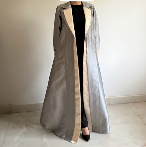 عباية رمادي