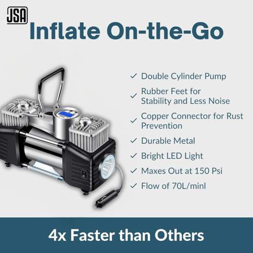 جي اس ايه كمبروسر منفاخ هواء مع كشاف - JSA 10111