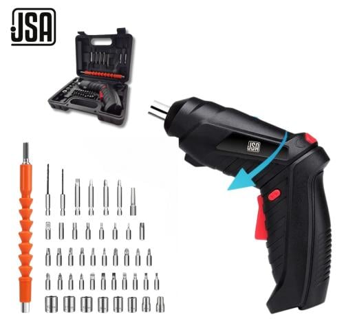 مفك بطارية 3.6 فولط قابل للطي مع كشاف JSA _70071