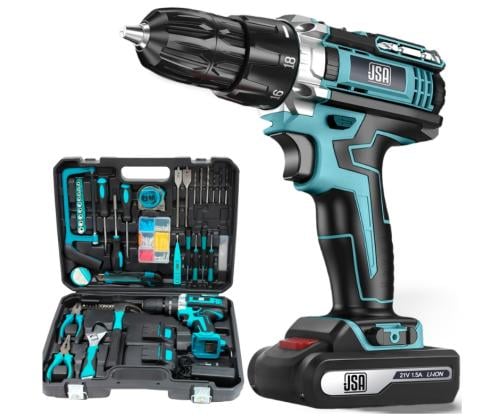 شنطة الدريل JSA ببطارية ليثيوم 21 فولت مقاس 10 ملم...