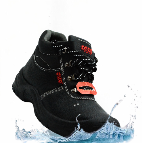 حذاء سلامة للرجال مقاوم للانزلاق وخفيف الوزن وجيد...