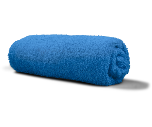 منشفة ازرق مايكروفايبر وجهين 155×60 10198