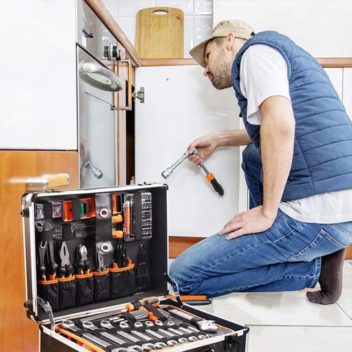 صندوق عدة 177قطعة -TACKLIFE موديل 10791