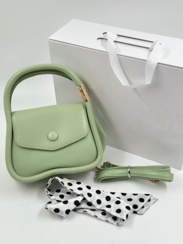 شنطة يد أنيقة ( تفاحي )