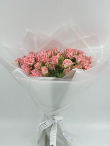 باقة ورد طبيعي بيبي روز قيرل