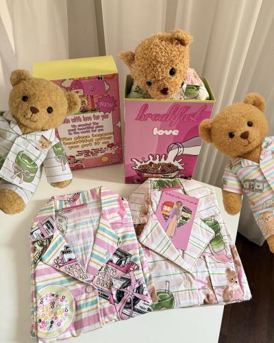 بجاما مع دبدوب للكبار