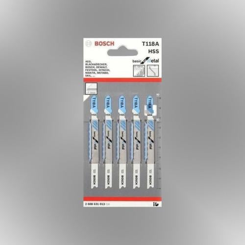 Jigsaw blade Bosch set for iron
