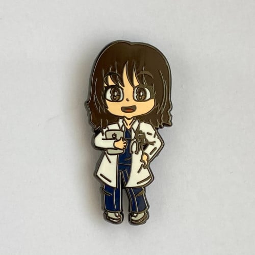 دبوس شخصية طبية \ كحلي