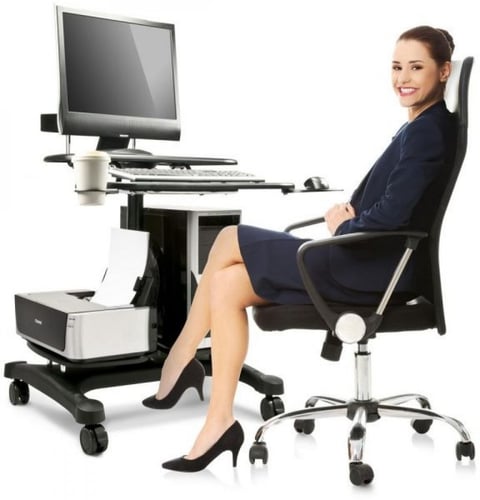 طاولة كمبيوتر مكتبي