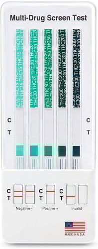 كشف الحشيش thc بالنسبه خمس مستويات امريكي