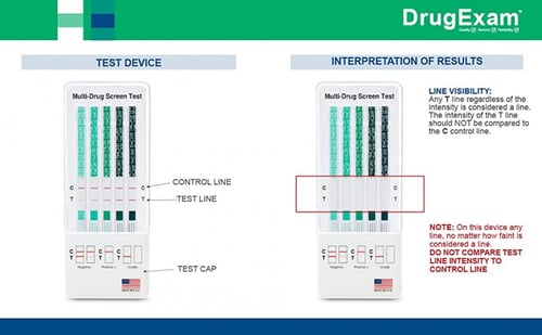 كشف الحشيش thc بالنسبه خمس مستويات امريكي