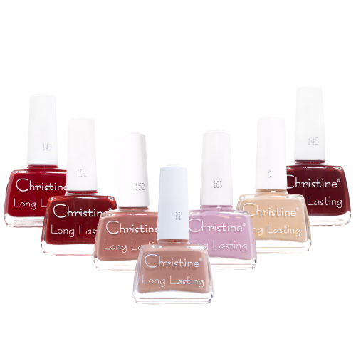 مجموعة مناكير الاساسية 7 لون من كرستين 145+9+163+1...