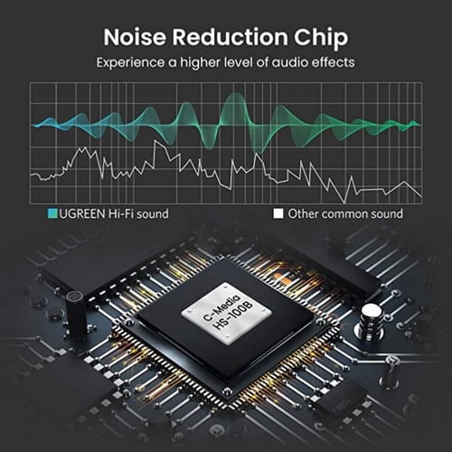 يوجرين - طاقة صوت USB خارجية