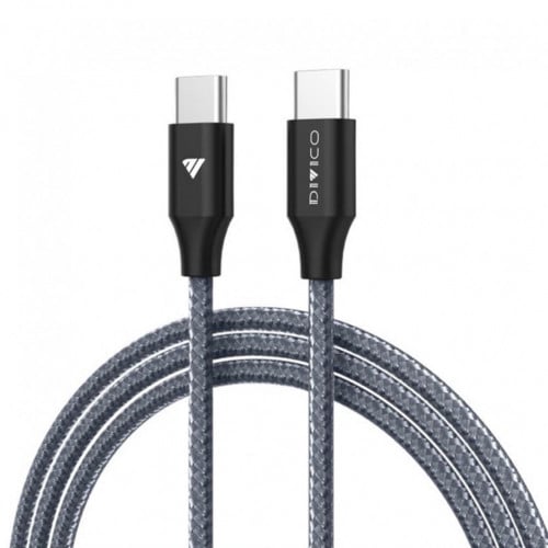 Divico- سلك شحن ونقل بيانات تايب سي الى تايب سي -...