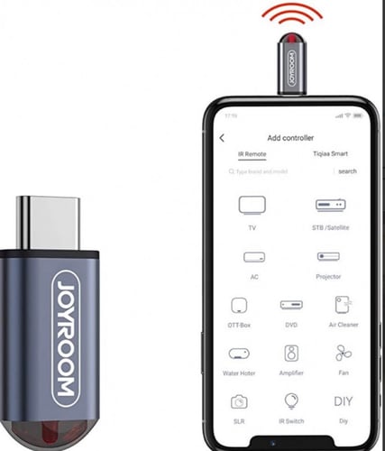 Joyroom -ريموت كنترول للاجهزة الذكية بمنفذ يو اس ب...